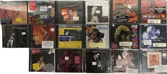 CD Collection (17) Includes, Carmen MCrae, Johnny Hodges, Sonny Rollins, Duke Ellington And Many More