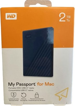 MyPassport For Mac (Portable Hard Drive) Unused/New In Box