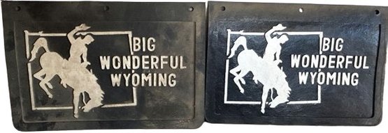Big Wonderful Wyoming Mudflaps 14 X 20