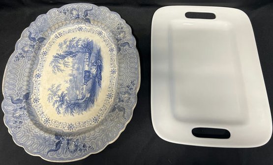 Large Ceramic Serving Platters