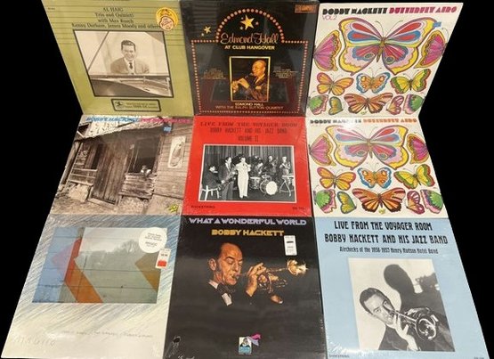 (9) Unopened Vinyl Collection, Includes, Edmond Hall, Bobby Hackett