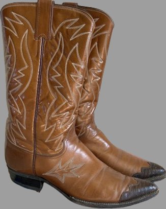 Justin Cowboy Boots Size 9.5