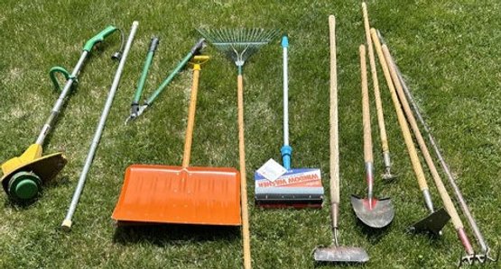 Garden Tools & Snow Shovel