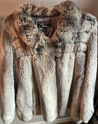 Faux Fur Coat By Kristin Blake. Womens Size 1X