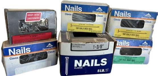 Assorted Nails - Not Full Boxes
