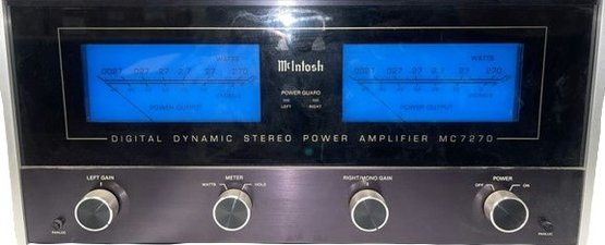 McIntosh MC7270 Stereo Power Amplifier
