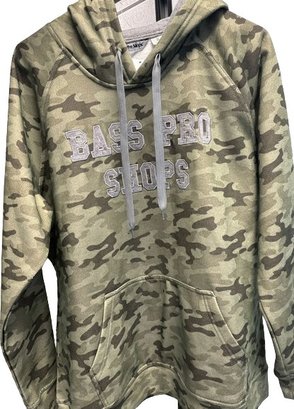 New With Tags, Bass Pro Shop Hoodie, XL Tall #55219