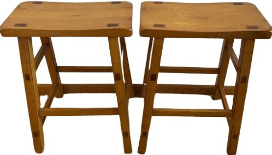 Matching Wide Seat Barstools (17x24x15)