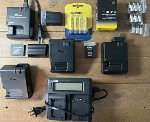 Nikon Battery/Charger Collection