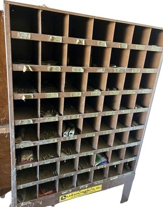 Lawson Products Metal Supply Organizing Shelf 54 Tall X 35 Wide X 12