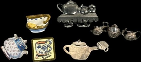 Assorted Teapot Lapel Pins