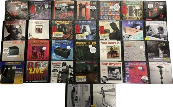 CD Collection (30) Includes, Sonny Sttit, Woody Shaw, Stan Getz, Gary Burton, Red Rodney And Many More