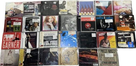 CD Collection (27) Muddy Waters, Erroll Garner, Mark O'Connors, Stuff Smith, Henry Mancini And Many More