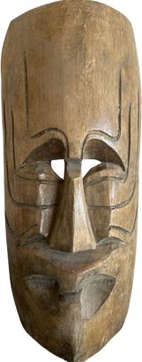 Carved Wood Mask - 16'
