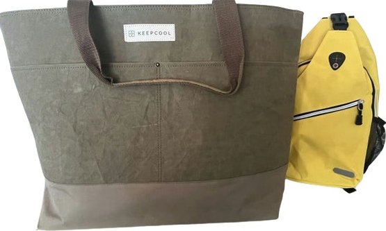 Mosiso Cross Body Bag & Large Keep Cool Insulated Bag. Both Lightly Used.