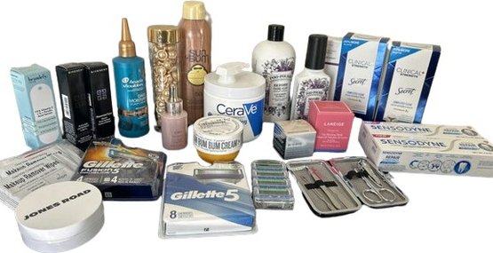 Ones Road, Brandefy Skin, Givenchy, Bath Beads, GRO Hair Serum, CeraVe, Gillette, Poo-Pouree, And Many More