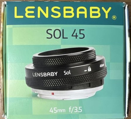 Lensbaby Sol 45mm F/3.5 Lens Camera - For Nikon