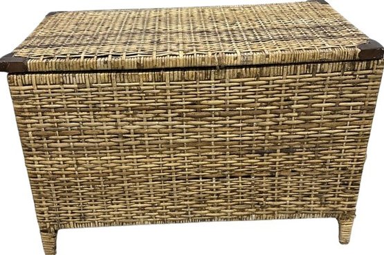 Large Wicker Chest, 36x20x24H