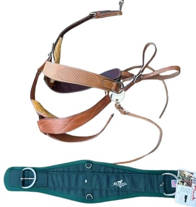 Horse Cinch Belt & Leather Tack