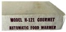 Salton Hotray Gourmet Automatic Food Warmer, Model H-121 - 9x21