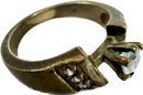 14k Gold Ring With Stones 5.06g