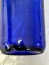 Blue Glass Bottles- 150cl & .75L Bottles, 19 And 13in Tall