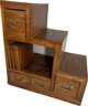 Wooden Double Sided Staircase Cabinet