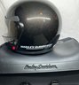 Unused Harley Davidson Helmet Size Large With Helmet Carrying Bag, Unopened Bobtail Rack Duffel Bag