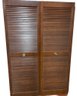 Wooden/ Metal Storage  Cabinet - 66x42x22