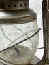 Barn Lantern- Antique Dietz No 2 D-Lite, NY USA, Large Font Kerosene Lamp, Vintage Rustic And Primitive- 8x13