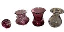 Colorful Vases & Other Home Decor:  11' Largest, Small Vases Are 6'