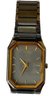 Citizen Quartz Vintage Watch In Black And Gold Color