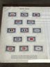 United States Flag Stamps And Overrun Countries. 31x16x1