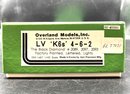 Overland Models Inc., LV K6s 4-6-2, The Black Diamond, Made In Korea By Ajin Precision Mfg.
