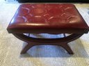 Red Foot Stool 24x16x16H
