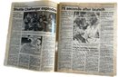 1986 Newspaper, Rocky Mountain News  & The Wall Street Journal 2001 - 11.5x14.5