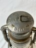 Barn Lantern- Antique Dietz No 2 D-Lite, NY USA, Large Font Kerosene Lamp, Vintage Rustic And Primitive- 8x13