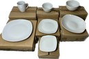 JCPenney White Dinnerware Set (41 Out Of 42 Pieces)