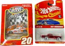 Collection Of Die Cast Nascar Stock Cars And Hotwheels Car