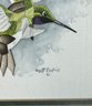 Hummingbird Watercolor By Scott Pashid, Trio Of Our Living World Of Nature Books, Wild Flowers & More
