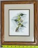 Hummingbird Watercolor By Scott Pashid, Trio Of Our Living World Of Nature Books, Wild Flowers & More