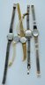 Vintage Gold And Silvertone Ladies Watches: Timex, Quartz, Jaclyn Smith, Untested