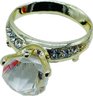 Silvertone Bangles, Eyeglasses Chain Goldtone & Pearls, Diamond Ring Design With Gemstones Brooch