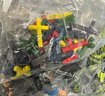 Crate Full Of Plastic Toys, Mainly War Themed