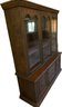 Detailed Wooden Hutch- Top 62x15x49, Bottom 63x20x26.5