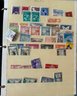 'Map Stamps Of The World' Binder With Stamps