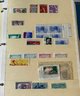 'Map Stamps Of The World' Binder With Stamps