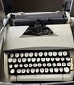 Antique Sears Typewriter With Portable Case - 13x15x6