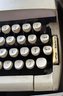Antique Sears Typewriter With Portable Case - 13x15x6