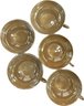 Handpainted Made In Japan TT Tea Pot, Sugar Dish, Pitcher, 6 Saucer Plates, 6 Dessert Plates, 5 Tea Cups